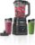 Ninja 2-in-1 Detect Power Mixer Pro, 1200 W mit Krug und Tassen, Smoothies-Mixen, Gemüsehacken und gefrorene Getränke, Schwarz, TB301EU