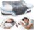 VJASD Orthopädisches Nackenstützkissen aus Memory-Schaum – ergonomisches Kissen gegen Nackenschmerzen, höhenverstellbares Seitenschläferkissen mit atmungsaktivem Bezug