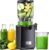 LINKChef Juicer Slow Juicer, Entsafter Gemüse und Obst Testsieger, 130 mm Öffnung und 1,8 l Entsaftermaschine mit Umkehrfunktion, einfache Installation, leicht zu reinigen, 100 % BPA-frei, 250 W