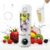 Tragbarer Mixer, 700 ml kleiner Entsafter, Mixer Smoothie Maker to Go mit Digitalanzeige, USB wiederaufladbarer Smoothie Maker, tragbarer elektrischer Entsafter, Mini-Standmixer für Smoothie, Saft, Shakes