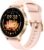 Damen Runde Smartwatch, 1,27 Zoll AMOLED Smartwatch mit Telefonfunktion, Fitnessuhr mit Herzfrequenzmesser, SpO2-Schlafmonitor, Schrittzähler, 120+ Sportmodi, Sportuhr, IP68 wasserdicht, Damenuhren für iOS Android