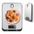 QL Digitale Küchenwaage bis 10 kg, Küchenwaage aus Edelstahl mit LCD-Display und Tarafunktion, Haushaltswaage zum Backen und Kochen, Schwarz