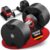 Miweba Sporthantel VH200 | Profi-Hanteln – Hantelgewichte 2–28 kg – Hantel-Set – verstellbare Hanteln – Hantelscheiben aus Stahl – ergonomischer Griff – Hantel-Set – Kurzhantel