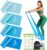 GYMERK Fitnessbänder Set 4er, 1,8M/2M Fitnessband, 4 Widerstandsstufen mit Übungsposter, Gymnastikband mit Tragetasche & Übungsanleitung, Ideal für Yoga, Pilates, Muskelaufbau