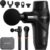 Massagepistole,NAPRE 3-in-1 Mini Massage Gun Massage Pistole mit Abnehmbar Verlängerung,Muskel Percussion Massagegerät für Rücken Nacken Körper,Ultra-Leise & Klein,5 Köpfe & Koffer