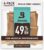 Boveda 49 % RH Zwei-Wege-Luftfeuchtigkeitskontrolle für Gitarren und Holzinstrumente – 4er-Pack