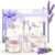 Pflegeset Damen Duschset Frauen Geschenkset Lavendel in schöner Geschenkbox, Kissenspray Wellness-Geschenke für Frauen Entspannungsgeschenk für Mama, Freundin, Mädchen zum Geburtstag