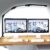 LED Schreibtischlampe klemmbar, Tischlampe 4 Abschnitte Schwenkarm Tageslichtlampe Schreibtisch, Touch Control Helligkeitsstufen 5 Helligkeit 4 Farbmodi, Memory-Funktion Schreibtischlampe