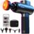 Massagepistole mit Wärmefunktion und Bluetooth, RENPHO Massagepistole App kompatibel, Muskelmassagepistole Massagegerät mit LED-Anzeige und Muskelentspannung, bestes Geschenk