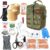 Erste-Hilfe-Set Outdoor Militär, 61 Teile Erste-Hilfe-Set Militär, Ifak gefüllt, Notfallset, Survival-Set für Outdoor-Camping, Jagd, Wandern, Zuhause, Auto, Klettern (Militärgrün)