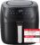 Russell Hobbs SatisFry 27170-56 Heißluftfritteuse XXL, 8 l, Rapid AirFryer, kompaktes Gehäuse, 7 Kochfunktionen, 10 Programme, spülmaschinenfest, max. 220 °C, Fritteuse ohne Öl, Grillen, Backen, Braten