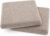 KAMACA 2er Set Sherpa Sitzkissen 39x39x4 cm Taupe – Weiche Stuhlkissen mit Schaumstofffüllung, Flauschige Sitzauflage, Komfort Sitzpolster für Küche, Esszimmer & Büro