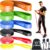 FitBeast Widerstandsbänder-Set, Widerstandsband-Set mit Handschuhen, Türanker, Griffen und Tragetasche für Krafttraining, Calisthenics, Yoga, Mobilität und Heimtraining