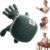 Nackenmassagegerät mit Wärme, 4D-Nacken- und Schultermassagegerät mit 3 Massagefunktionen & 2 Wärmeeinstellungen, kabelloses U-förmiges Massagekissen zur Muskelentspannung, ideal für Zuhause (grün)
