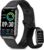 Smartwatch Herren Damen 1,47 Zoll Fitness-Tracker mit Herzfrequenzmesser, SpO2-Schlafmonitor, 25 Sportmodi, Aluminiumgehäuse in Schwarz, Ultra-Akkulaufzeit, wasserdichte IP68-Sportuhr für iOS Android