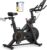 MERACH Profi-Heimtrainer Fahrrad mit 10kg Schwungrad, Max Laufruhe und Stabilität, Studioähnliches Training zu Hause, Leises Magnetbremssystem, Stoßdämpfender Luftkissensattel, Eigene App, Bis 158KG