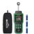 Feuchtigkeitsmesser, SQECH Feuchtigkeitsmesser mit Thermometer, Taschenlampe, Alarm, multifunktionaler Feuchtigkeitsmesser mit Farb-LCD, für Wand, Holz, Mauerwerk, Wohnwagen, Zuhause