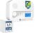 Smartwares Kohlenmonoxidmelder, 10 Jahre Sensor, 1,5 Testsiegerbewertung, mit Display und Testtaste – FGA-13041
