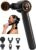 Napre Massagepistole, Massagepistole mit Verlängerungsgriff und 3 verstellbaren Winkeln, Muskel-Percussion-Massagegerät für Rücken/Nacken/Schulter-Entspannung, Handmassagegerät, Schwarz