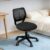 Drehbarer Bürostuhl mit weicher Polsterung, höhenverstellbarer Arbeitsstuhl, ergonomischer Schreibtischstuhl zum Lernen