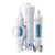Naturewater 3-stufige Umkehrosmose RO – 190 l/Tag 50 GPD – Osmose-Demineralisierung – Umkehrosmose-System-Wasserfilter für Trinkwasser