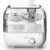 BEAR 5 L Luftbefeuchter mit Top-Füllung, 360° erweiterbare Dampfdüse, 28 dB extrem leise für Babys und Pflanzen, 35 Stunden Laufzeit, mit Aromatherapie-Tablett, automatische Abschaltung, Weiß