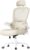 SONGMICS Bürostuhl, Schreibtischstuhl, ergonomischer Netzstuhl, doppellagiges Netzgewebe, atmungsaktiv, adaptive Lordosenstütze, verstellbare Kopfstütze, für das Heimbüro, Sandbeige OBN041L01