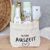 Geschenkkorb Damen mit Aromapflege Duschbad Geschenkset Wellness Kleine Auszeit im Baumwollkorb als Geschenk Freundin Entspannungsgeschenk Frauen Geburtstagsgeschenk Frau