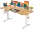 ErGear Elektrisch höhenverstellbarer Schreibtisch 160 x 80 cm, Schreibtisch höhenverstellbar mit 4 Speicherplätzen, Smart Desk für Home Office mit Anschlussplatte
