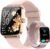 Fitpolo Damen Smartwatch mit Telefonfunktion, 1,85 Zoll Smartwatch, Fitnessuhr mit Herzfrequenz-SpO2-Schlafmonitor, Schrittzähler, 100+ Sportmodi, Sportuhr, IP68 wasserdichte Uhren für iOS