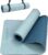 Yogamatte Rutschfest mit Tragegurt, 8mm Extradick Yoga Matte, TPE Schadstofffrei Sportmatte für Zuhause | Draußen, Fitnessmatte für Yoga Pilates Workout, Dual-Design