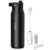 BRITA LARQ iQ Digital Filter Wasserflasche Schwarz (1 L) inkl. Hydration Tracking (App), Aktivkohle-Wasserfilter & UV-C – Neutralisiert 99,99 % Bakterien & filtert Mikroschadstoffe, PFAS & mehr