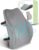 Travel Ease Ergonomisches Memory Foam Rückenkissen, Lendenkissen für Bürostuhl, Schreibtischstuhl, mit antistatischem, hautfreundlichem Bezug und für eine bequeme Sitzhaltung (Grau)