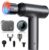 arboleaf Massagepistole Tiefengewebe mit Wärmefunktion, Massagepistole LED-Touchscreen mit 6 Massagestufen und 5 Massageköpfen, Muskelmassagegerät 10 mm Amplitude USB-C Schnellladung zur Entspannung