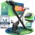 Tretmann Heimtrainer Fahrrad Klappset extra bequem & leise RelaxFoam bis 150 kg belastbar Ergometer, Heimtrainer, Ergometer Heimtrainer Senioren, Fitnessbikes