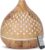 Cozary Aroma Diffuser 400 ml, Ultraschall-Aromatherapie-Raumduftdiffusor für ätherische Öle mit 7-Farben-LED-Licht, Diffusor-Luftbefeuchter mit Fernbedienung, 3 Timer, automatische Abschaltfunktion