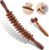 ACWOO Holz Faszienrolle, Holz Faszienrolle 2 Stück Massagerollen, Anti Cellulite Massagegerät, Massagerolle für Muskelentspannung, Körperformung, Gua Sha Massage