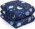 OHS Gewichtsdecke 3 kg Stern, schwere Decke 100 x 150 cm 3 kg (6,6 lb) Gewichtsdecke Blaue Gewichtsdecke (Haftungsausschluss: Nur für Kinder ab 3 Jahren geeignet)