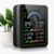 10-in-1-Luftqualitätsmonitor mit Farbdisplay und 4-Farben-Alarm, Messung von CO₂, PM1,0/PM2,5/PM10, HCHO, Temperatur und Luftfeuchtigkeit. Luftüberwachungsgerät mit Typ C für Zuhause, Büro (Schwarz)