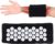 Fyearfly Akupressur-Armband, Massagegürtel, verstellbare Akupressurmatte für Arm, Nacken und Schulter, Stressabbau und Entspannung, für Yoga, Fitness und Büro (schwarz)