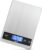Liebfeld – Digitale Küchenwaage bis 15 kg aus Edelstahl mit großer Wiegefläche + 2 Batterien, digitale Haushaltswaage, Lebensmittelwaage.