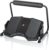 hjh OFFICE Büro-Fußstütze Podi F, schwarz, ergonomische Fußstütze, höhenverstellbar und neigbar, mit Beinauflage, 830111
