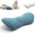 Lendenkissen Memory Foam Lendenkissen: Rückenstützkissen Ergonomisches Druckentlastungs-Rückenkissen Rückenpolster für Bett Stuhl Auto Bürostuhl (Blau)