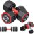 Yoleo Hantelset Verstellbare Hanteln, Adjustable Dumbbell Set 4 in 1 Premium Drehbare Befestigungsart Gewichte Tai-Chi-Stil 2/4/6/8/10/20/KG Kombinieren Sie es mit einem weichen TPU-Gummigriff
