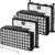 Ersatzfilterzubehör für Siemens Staubsauger Q5.0 Extreme SilencePower VSQ5X1230, 2 Filter + 2 Motorfilter kompatibel mit Siemens Staubsauger VZ154HFB / VZ02MSF / VSQ5X12M1