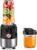 Ombrex Standmixer 500 W & Smoothie Maker, kompakter Mixer für die Küche, 2 Rührbecher 750 ml & 200 ml, BPA-frei, Mixer für Smoothies, Eis & Babynahrung