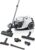 Bosch Bagless Series 6 BGC41XALL Staubsauger, Bodenstaubsauger, Testsieger, ideal für Allergiker, Hygienefilter, Hartbodendüse, XXL-Polsterdüse, hohe Saugleistung, leise, 700 W, weiß