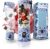 BlendyGo 3 Tragbarer Mixer, Mixer, Mini-Standmixer, 550 ml, Smoothie-Maker, Mixer Smoothie-Maker to Go, kabellos, zerkleinert Eis und Obst, BPA-frei, PulseMotion & BlendPro (Folk Chic)