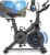 (Upgrade) Heimtrainer mit App, CHAOKE Heimtrainer Fahrrad, leises, stufenlos verstellbares Magnetsystem, Ergometer-Heimtrainer mit LCD-Display, Indoor-Fitnessfahrrad für zu Hause, bis 150 kg