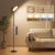 Bonsery Stehlampe Wohnzimmer Stufenlos dimmbar, 36W Deckenfluter mit 2700K-6500K, Stehlampe mit Fernbedienung & Touch-Steuerung, 350° drehbare Stehlampe Modern mit Timer für Schlafzimmer Büro Lesen